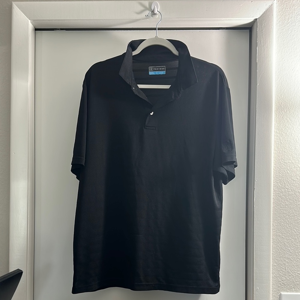 EPLC PGA Tour Black Polo Shirt
